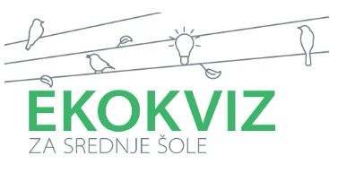 logo ekokviz za srednje šole