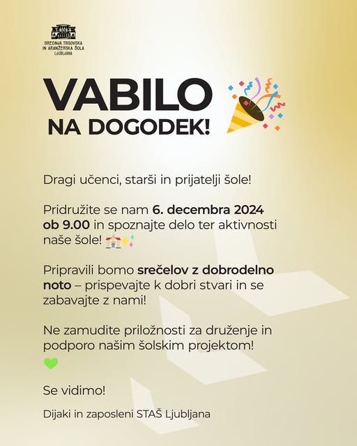 Dan odprtih vrat 6. 12. 2024